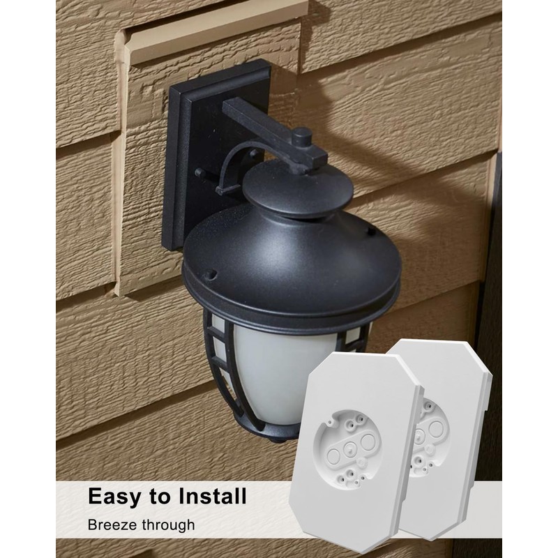 Siding Mounting Blocks 8141DBL for 1/2 Inch Double Vinyl Siding