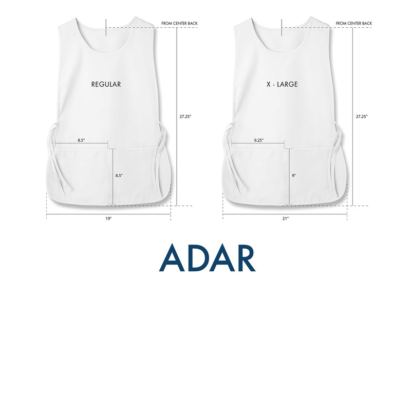 Adar Uniforms Universal Cobbler Apron 3 Pack - Unisex -