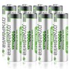 Dynpower NiMH AA 1000mAh Rechargeable Batteries 1.2V,Pre-Charged Double A for