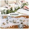 Didaey 3 Sets White Pillar Candles and Glass Candle Holders,