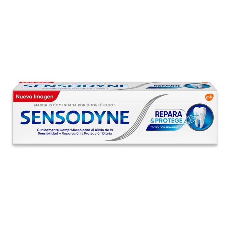 Pasta Dientes Sensodyne Repara Protege Sensibles Uso Diário Unidad 100