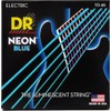 DR Strings NBE-10 Hi-Def Neon Blue K3 - Cuerdas para