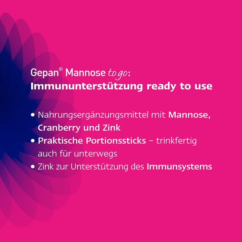 Gepan Mannose to Go Immune Support Ready to Use with