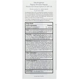 Neutrogena Rapid Wrinkle Repair Moisturizer Spf 30, 1 oz, 2 pack
