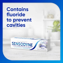 Sensodyne Extra Whitening Dientes Sensibles Anticaries