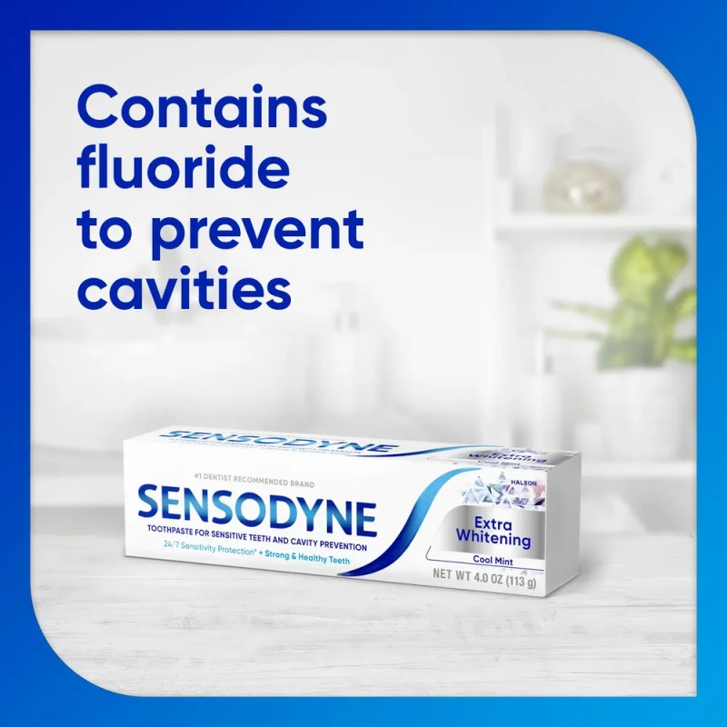 Sensodyne Extra Whitening Dientes Sensibles Anticaries