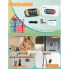 DOOMAY Digital Kitchen Visual Timer: 3.6'' Large LED Display, Magnetic,