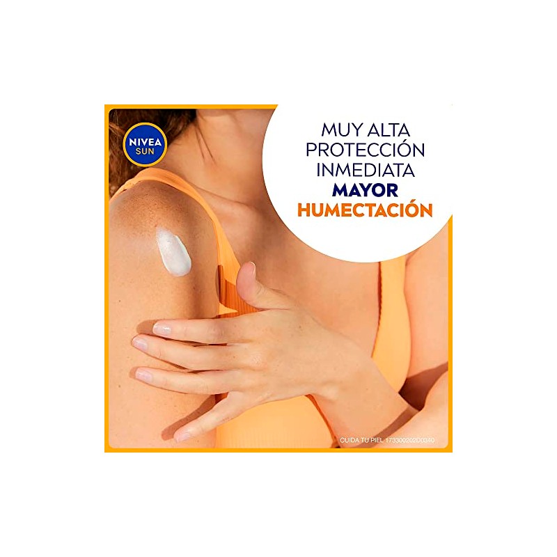 Protector Solar Corporal NIVEA SUN Protección E Hidratación Fps30+ 200Ml,