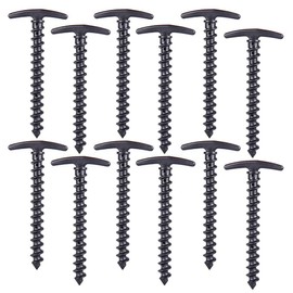 BESPORTBLE 12pcs Heavy Duty Tent Pegs for Camping Easy to Install Lightweight Resistant Stakes for Snow and Soft Ground Use