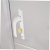 FOYTOKI Storm Door Handle Replacement with Lock Heavy Duty Aluminum