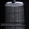 Decaura WELS Round Overhead Rain Shower Head Large Adjustable 10