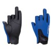 Shimano GL-091Q Pearl Fit Gloves, 3-Cut Blue, XL