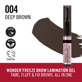 Rimmel London Wonder'Freeze Augenbrauen Gel 004 Deep Brown, 6g