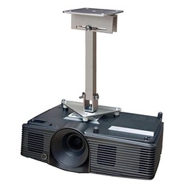 PCMD, LLC. Projector Ceiling Mount Compatible with Mitsubishi HC4900 HC5000 HC5500 HC6000 with Lateral Shift Coupling (12-Inch Extension)