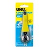 UHU Correction Roller, Ergonomic, Fast and Accurate, White, 10 m