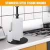 Paper Towel Holder Countertop Stainless Steel Paper Towel Dispenser Standing