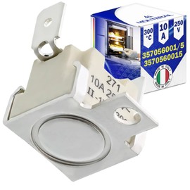 Thermostat for Oven 300°C 10A 250V with Original Code 3570560015 for Electrolux for Zanussi - Made in Italy - Guarantee 10 Years MONTERAL