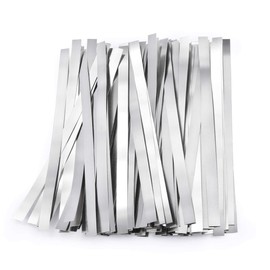 SHONAN Pure Nickel Strips for Batteries- 0.1x5x100mm(100pcs, 99.6%) Pure Nickel Strip Nickle Tabs for Lithium Battery Packs, Battery Spot Welding and Soldering