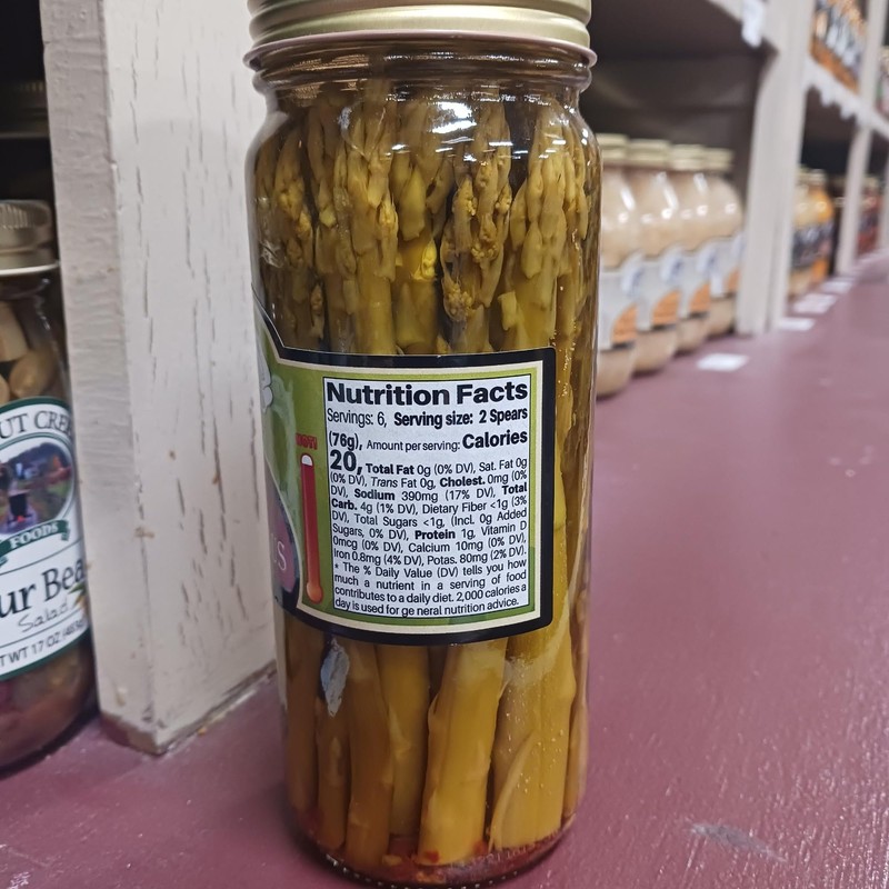 Amish Wedding Hot Pickled Asparagus Tangy Flavor Simple Ingredients 2