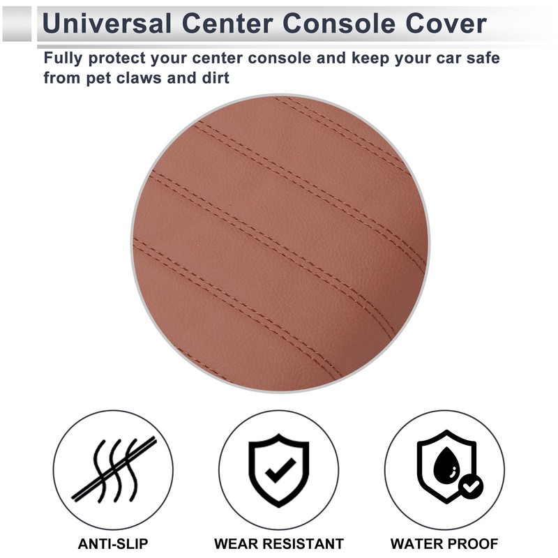 X AUTOHAUX Car Center Console Cover Car Armrest Cover with