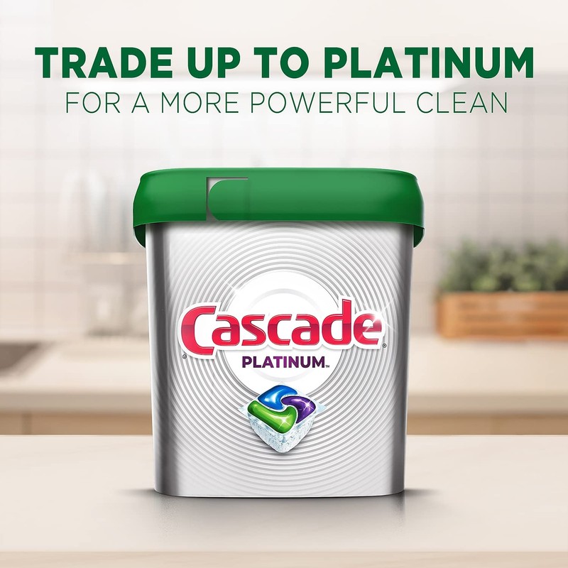 Cascade Complete Dishwasher Pods, Actionpacs Dishwasher Detergent, Fresh Scent with