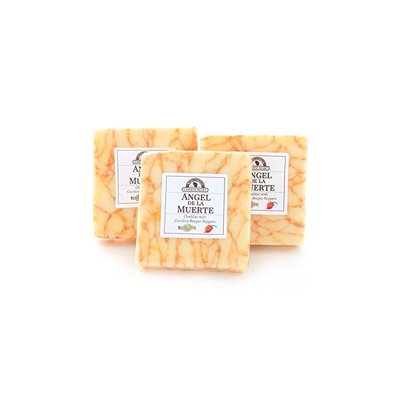 Carolina Reaper Pepper Cheddar Angel de la Muerte 8oz 3
