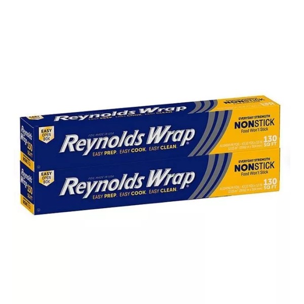 Reynolds Wrap Non-Stick 12" Aluminum Foil 130 sq. ft., 2