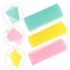 VICASKY 3Pcs African Exfoliating Bath Net Back Scrubber Sponge for