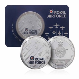 The Koin Club Collectable Royal Air Force Memorabilia Gift RAF Pure Silver Commemorative Coin