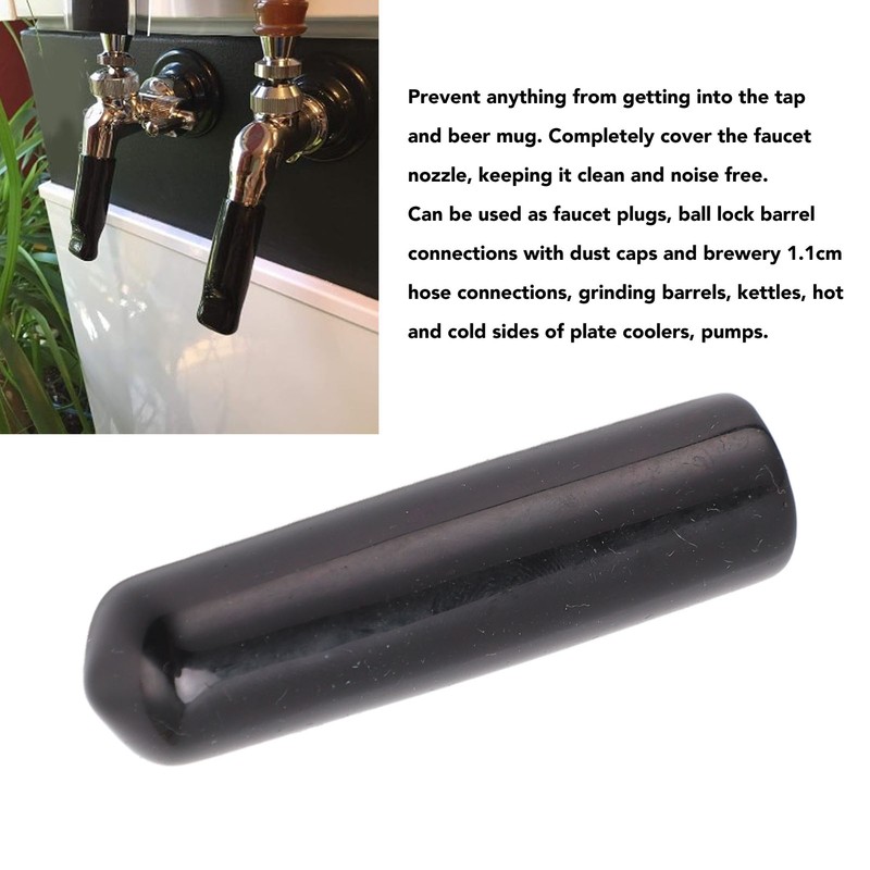 20Pcs Beer Tap Cover Keg Cap Silicone Versatile Sealing Function