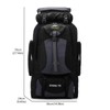 CINGHI LUSSO Hiking Backpack 70L Rucksack for Men Women Waterproof