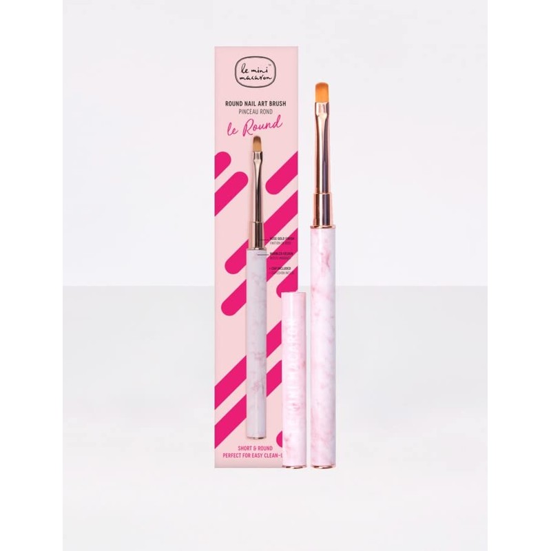Le Mini Macaron • Nail Art Brush 'Le Round' •