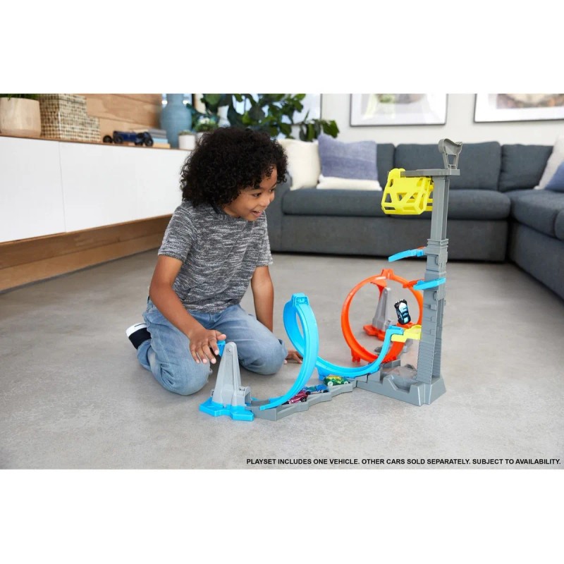 Pista De Juguete Hot Wheels Action Desafío De Altura Multicolor