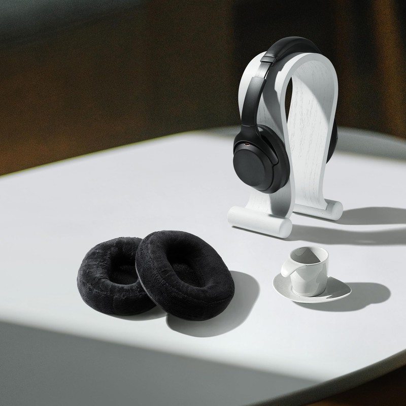 kwmobile 2 x Ear Pads Compatible with AudioTechnica ATH M20x