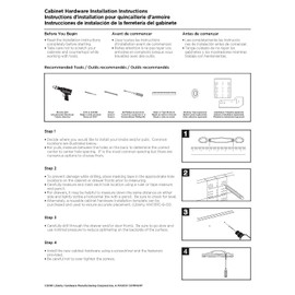 Liberty P30122-CHC-C, Crystal Clear Acrylic Drawer Knobs Cabinet Hardware, Cabinet Knobs, 1-1/4 in., Crystal Clear Glass, 1 Piece