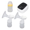 Electric Double Breastfeeding Pump 5 Levels Suction Less Noise Rechargeable