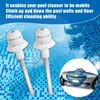 PEUTIER 2pcs Pool Cleaner Shaft Assembly, Reliable ABS Pool Cleaner