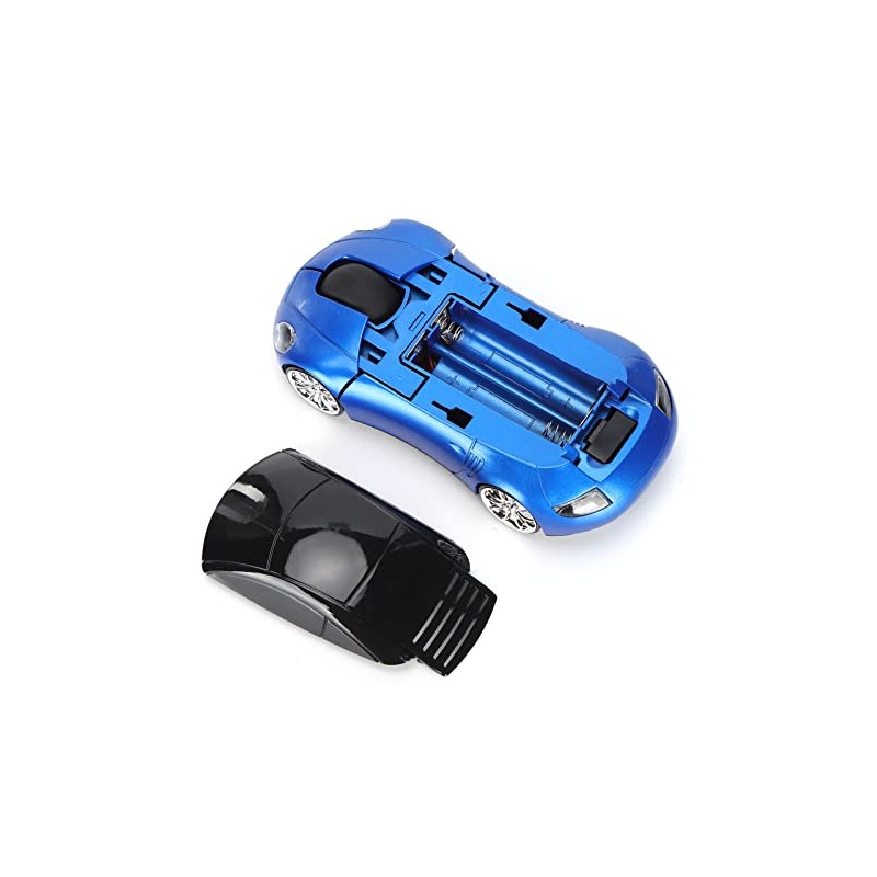 Sorandy Ratón Inalámbrico Coche 2.4GHz, Óptico Ergonómico Forma de Coche