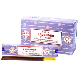 Incense Sticks Satya Incense, 12 Boxes, 180 g (Lavender)