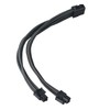 SilverStone Technology PP07E-EPS8B, 30cm EPS 8pin to EPS/ATX 4+4pin Flexible