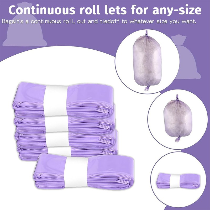 Pack of 4 Nappy Bin Waste Bags, Excellent Odour and