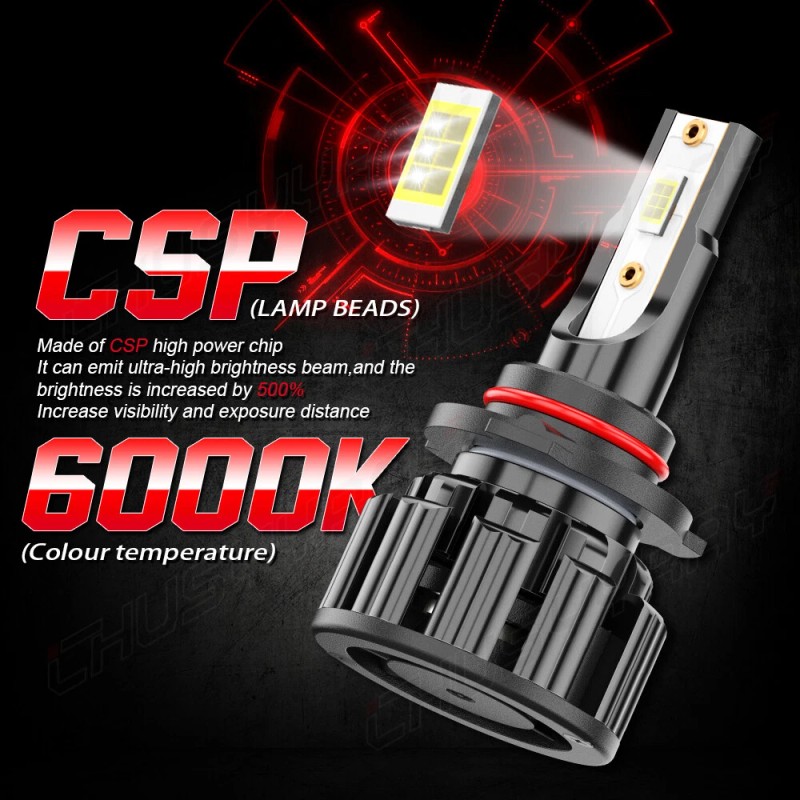 CHUSYYRAY FOR Jeep Grand Cherokee 2008-2013 HID LED Headlight Fog