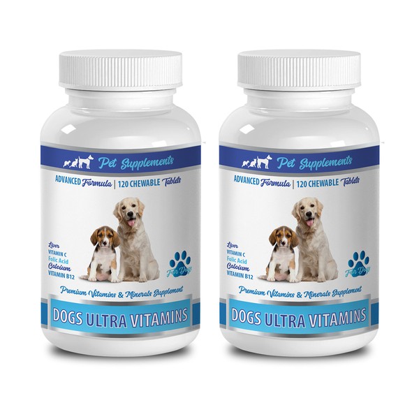 antioxidant for Dogs - Dogs Ultra Vitamins - CHEWABLE -