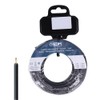 Flexible Cable Reel 6mm Black Halogen Free 10m Long Ideal