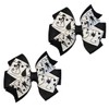 Black Cats Toddler Hair Bow Set