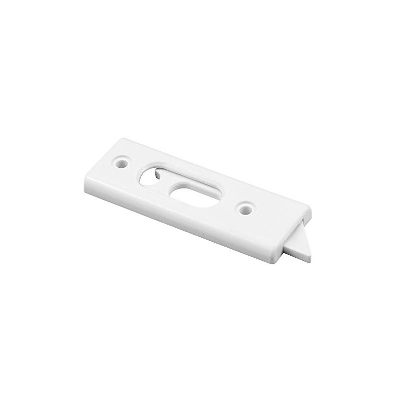 Prime-Line F 2724 Tilt Latch, Spring-Loaded, White, Plastic, 2-5/16 In.