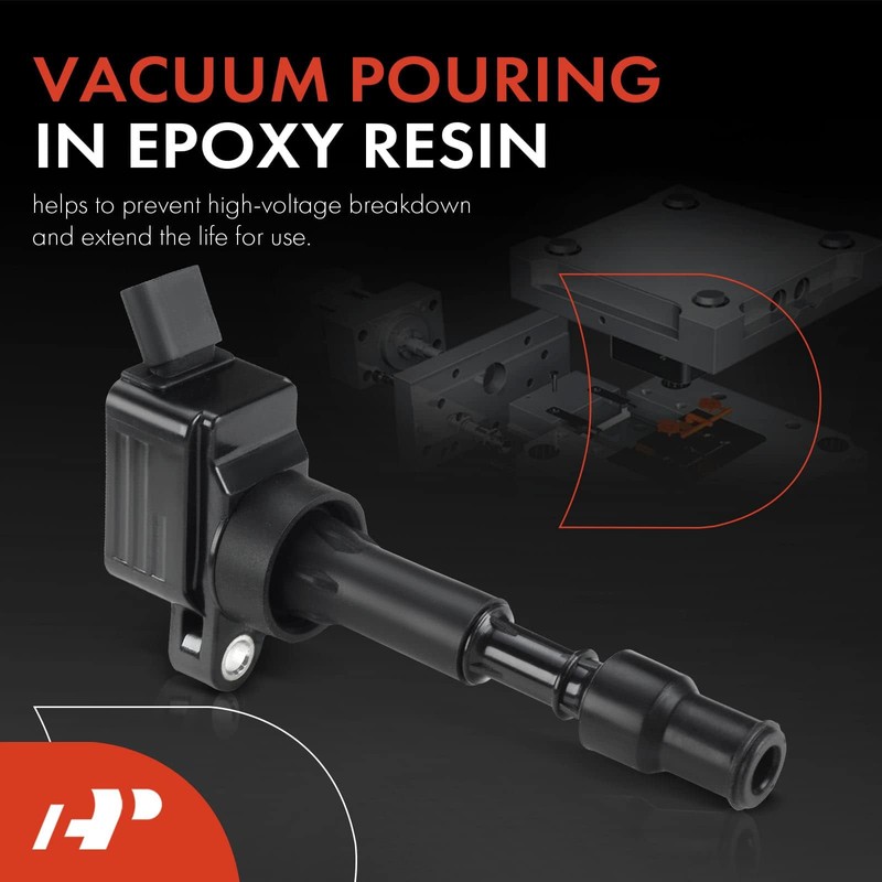 A-Premium Engine Ignition Coil Packs Compatible with Hyundai Elantra 2015-2019