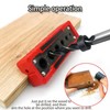 Drill Guide, 2/4/6/8/10/12mm Drill Block Accessories,Professional Locator Doweling Jig,Drill Guide