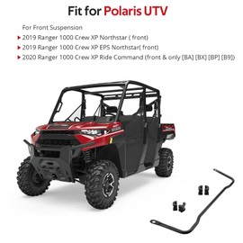 JAVIK Front/Rear Suspension Stabilizer Sway Bar Fit for Polaris Ranger 1000 Crew Ranger 1000 XP North-star 2019-2020,OEM#5341033-458