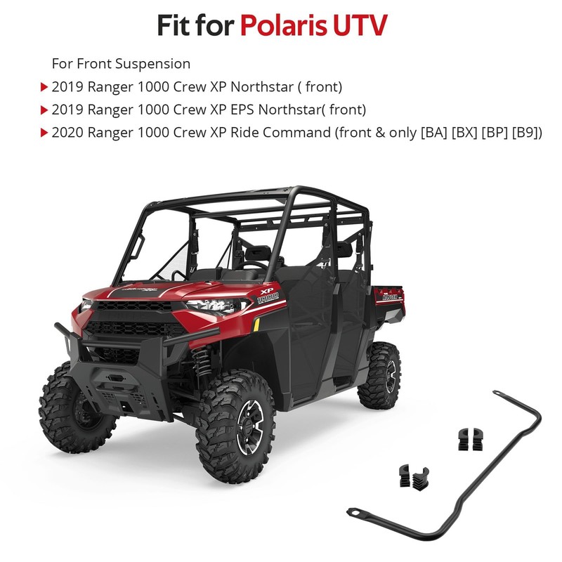JAVIK Front/Rear Suspension Stabilizer Sway Bar Fit for Polaris Ranger